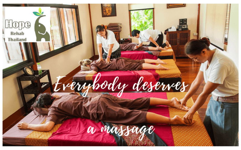 Everybody deserves a massage