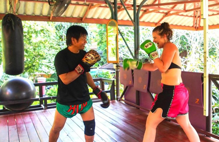 Muay Thai Client Hope Rehab Jane